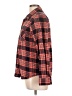Forever 21 100% Cotton Plaid Red Long Sleeve Button-Down Shirt Size L - photo 5