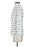 Freebird 100% Polyester Print White Long Sleeve Blouse Size S - photo 5
