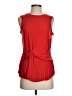DKNY Red Sleeveless Blouse Size S - photo 1