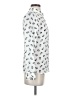 Freebird 100% Polyester Print White Long Sleeve Blouse Size S - photo 4