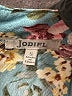 Jodifl Floral Teal Short Sleeve Blouse Size S - photo 7
