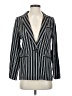 L.A. Blues Stripes Silver Black Blazer Size 4 - photo 1