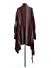 Nostalgia Burgundy Poncho Size M - photo 2