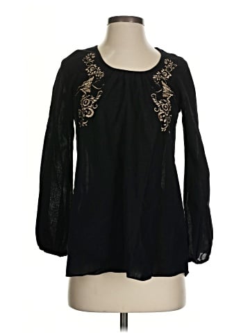 GUESS by Marciano Long Sleeve Blouse (view 1)