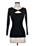 Candie's Black Long Sleeve Top Size S - photo 1