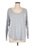 Athleta Gray Long Sleeve T-Shirt Size L - photo 1