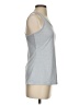 Nike 100% Polyester Silver Active Tank Size S - photo 4