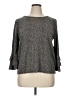 t.la Tweed Gray 3/4 Sleeve T-Shirt Size XL - photo 1