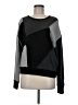 GOLDIE 100% Cotton Color Block Gray Pullover Sweater Size M - photo 1