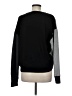 GOLDIE 100% Cotton Color Block Gray Pullover Sweater Size M - photo 2