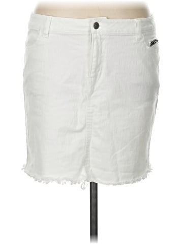 Attention Denim Skirt (view 1)