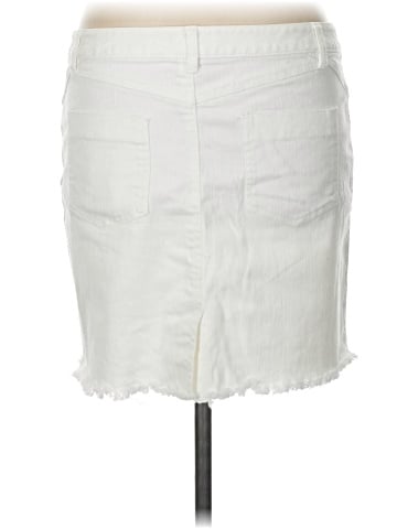 Attention Denim Skirt (view 2)