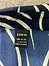 Shein 100% Polyester Print Blue Long Sleeve Blouse Size L - photo 7