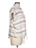 Weatherproof Stripes Gray Short Sleeve Blouse Size L - photo 4