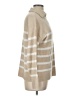 Frey Stripes Tan Pullover Sweater Size L (petite) - photo 4
