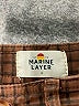 Marine Layer Houndstooth Brown Casual Pants Size 4 - photo 6