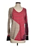 Nic + Zoe Burgundy Pullover Sweater Size S - photo 1