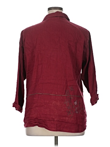 Chico's Design 3/4 Sleeve Button-Down Shirt (view 2)