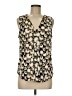 Ann Taylor 100% Polyester Green Sleeveless Blouse Size M - photo 1