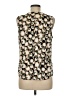 Ann Taylor 100% Polyester Green Sleeveless Blouse Size M - photo 2