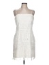 Lulus 100% Polyester Ivory Cocktail Dress Size L - photo 1