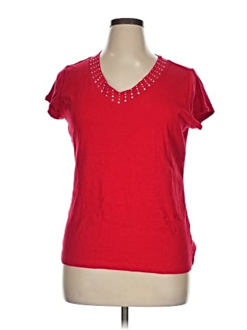 DressBarn Short Sleeve Top (view 1)