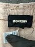 Monrow Stars Tan Athletic Shorts Size S - photo 3