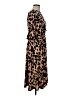 ASOS Animal Print Brown Casual Dress Size 8 - photo 4