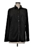 Dress Forum 100% Polyester Solid Black Long Sleeve Blouse Size M - photo 1