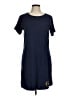 MICHAEL Michael Kors Solid Blue Casual Dress Size M - photo 1