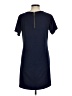 MICHAEL Michael Kors Solid Blue Casual Dress Size M - photo 2