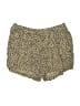 Aerie Animal Print Gold Tan Shorts Size S - photo 1
