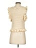 Mable Ivory Sleeveless Blouse Size S - photo 2