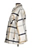 Ashley by 26 International Plaid Ivory Coat Size M - photo 5