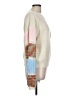 Unbranded 100% Acrylic Color Block Ivory Pullover Sweater Size L - photo 4