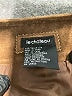 Le Chateau 100% Leather Brown Leather Skirt Size 3 - 4 - photo 3