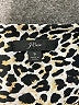 J.Crew 100% Silk Animal Print Silver Blouse Size S - photo 7