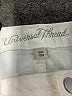Universal Thread Solid Ivory Denim Skirt Size 8 - photo 3