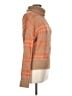 Broadway 38 Plaid Orange Turtleneck Sweater Size L - photo 4