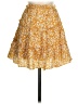 Shein Floral Yellow Casual Skirt Size XS - photo 1