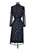 DR2 100% Polyester Paisley Blue Casual Dress Size S - photo 2
