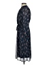 DR2 100% Polyester Paisley Blue Casual Dress Size S - photo 5