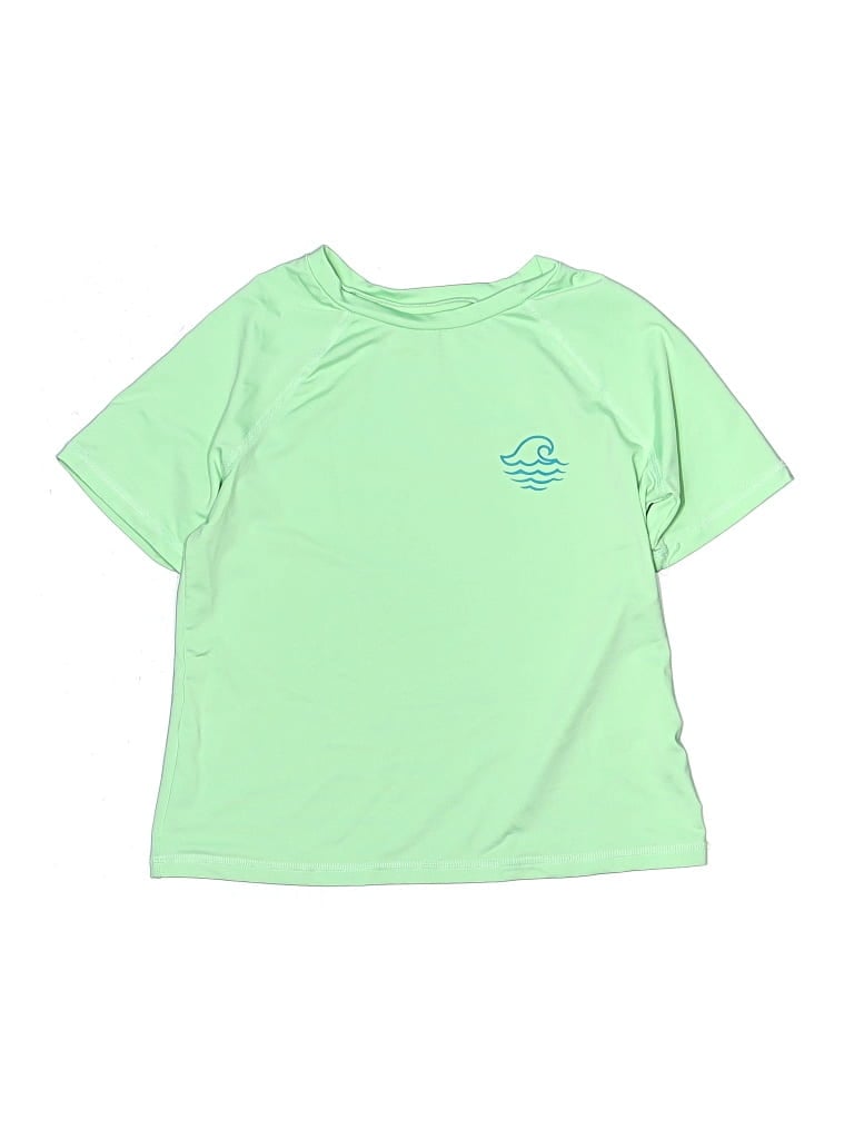 Pre-owned Art Class Kids' Rash Guard In Green