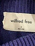 Wilfred Free 100% Merino Wool Solid Purple Wool Pullover Sweater Size S - photo 6