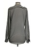 Calvin Klein Stripes Black Long Sleeve Blouse Size S - photo 2