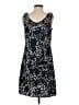CAbi 100% Polyester Floral Blue Casual Dress Size S - photo 2