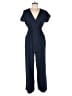 Madewell 100% Polyester Solid Blue Jumpsuit Size 2 - photo 1