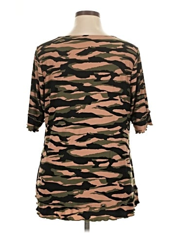 Attitudes by Renee Short Sleeve Top (view 2)