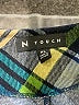 N Touch Plaid Blue Casual Dress Size XL - photo 7