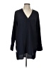 Nordstrom Black Long Sleeve Blouse Size L - photo 1